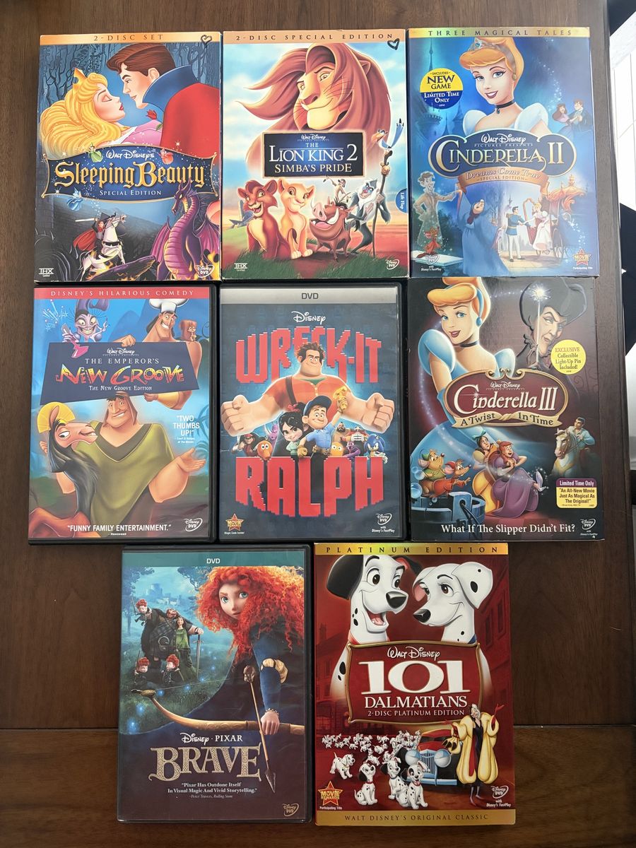 Assorted Disney DVDs
