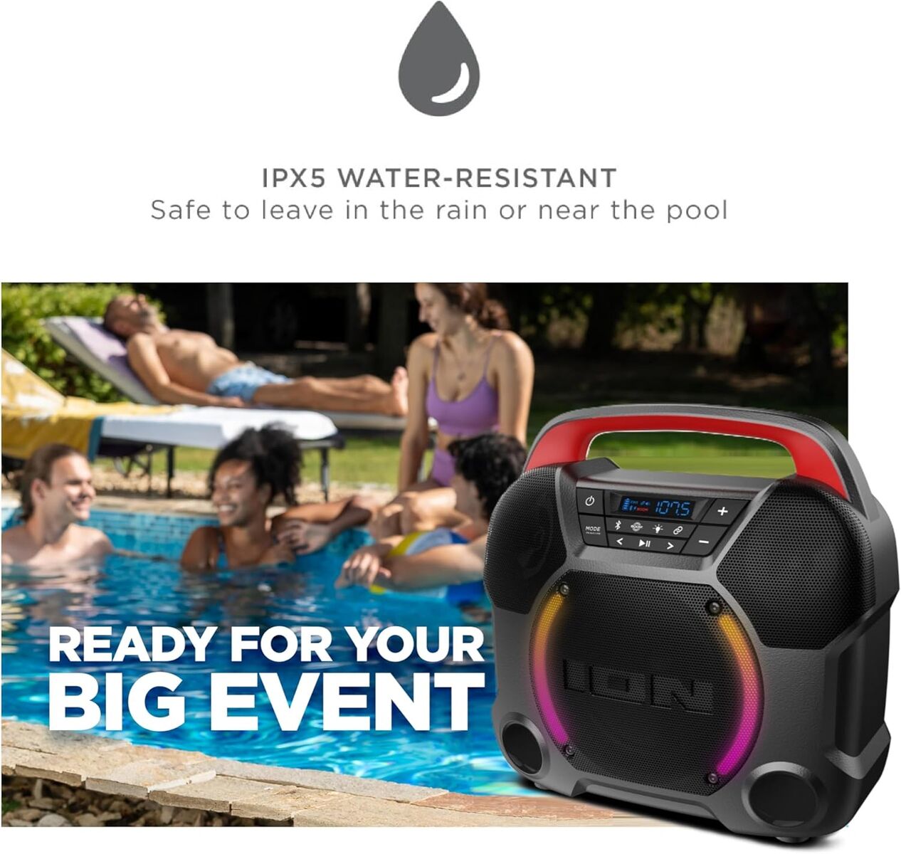 ION Pathfinder Go Speaker - Black. Used