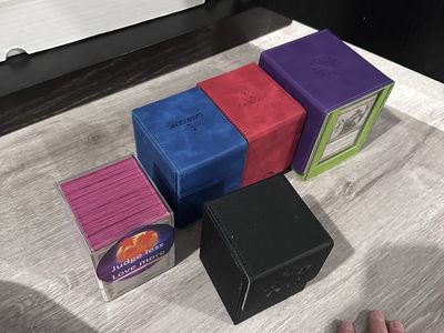 Selling all my MTG and deck boxes