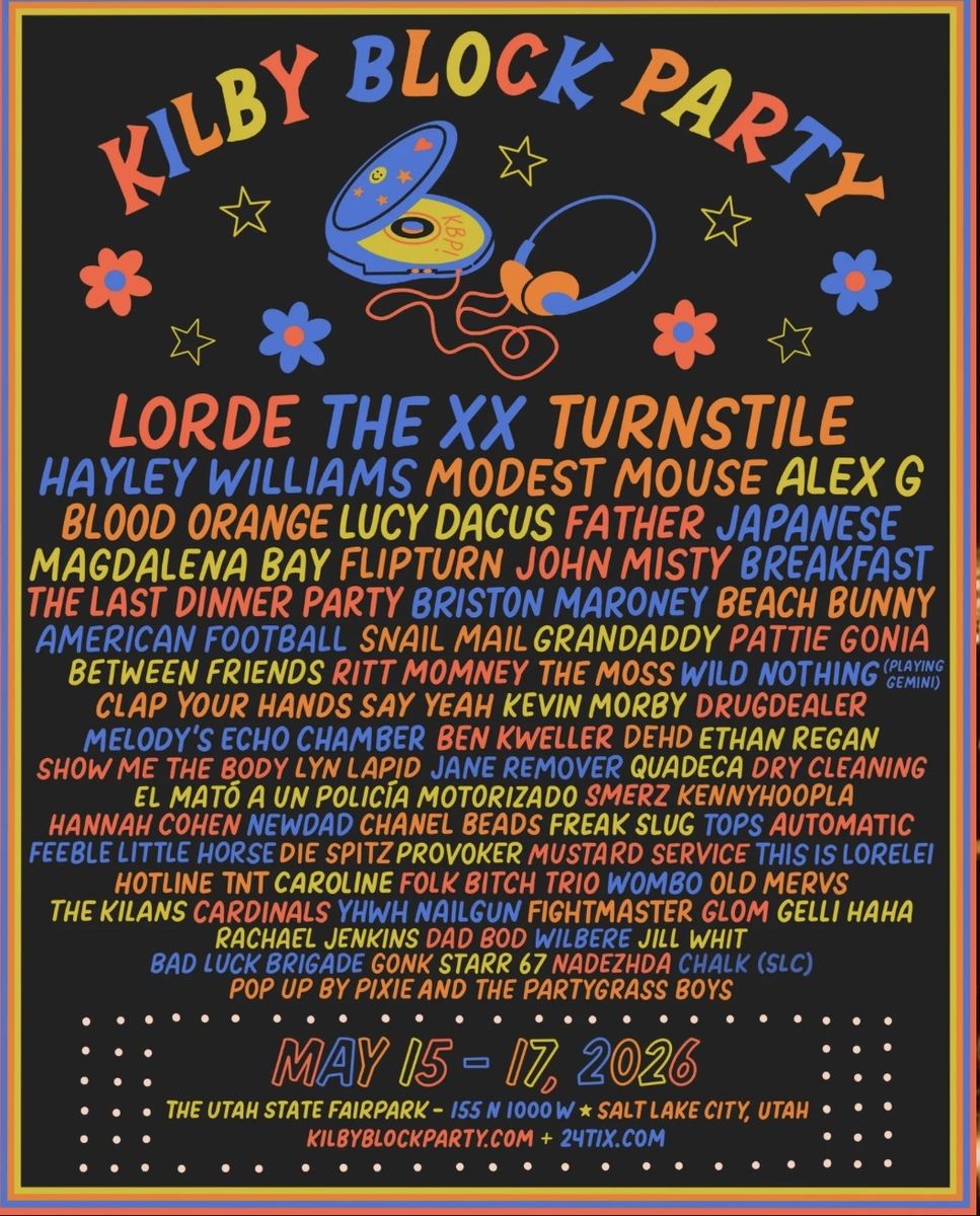 Kilby Block Party 3 Day Pass For Sale :)