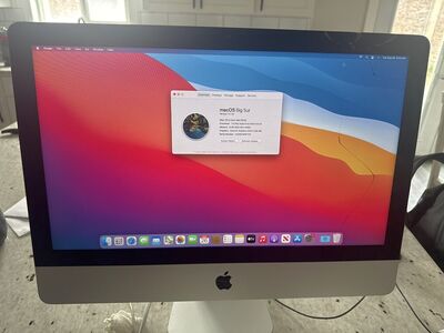 Freshly Reset Imac 2014 Big Sur Apple Computer