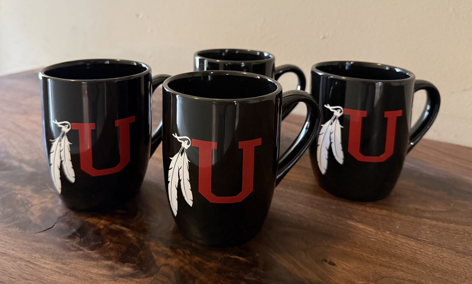 U of U set of 4 Mugs
