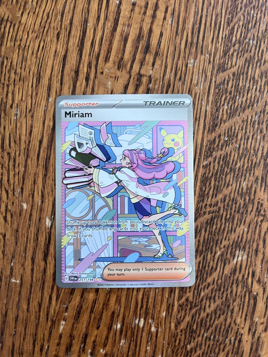 Pokemon rare card