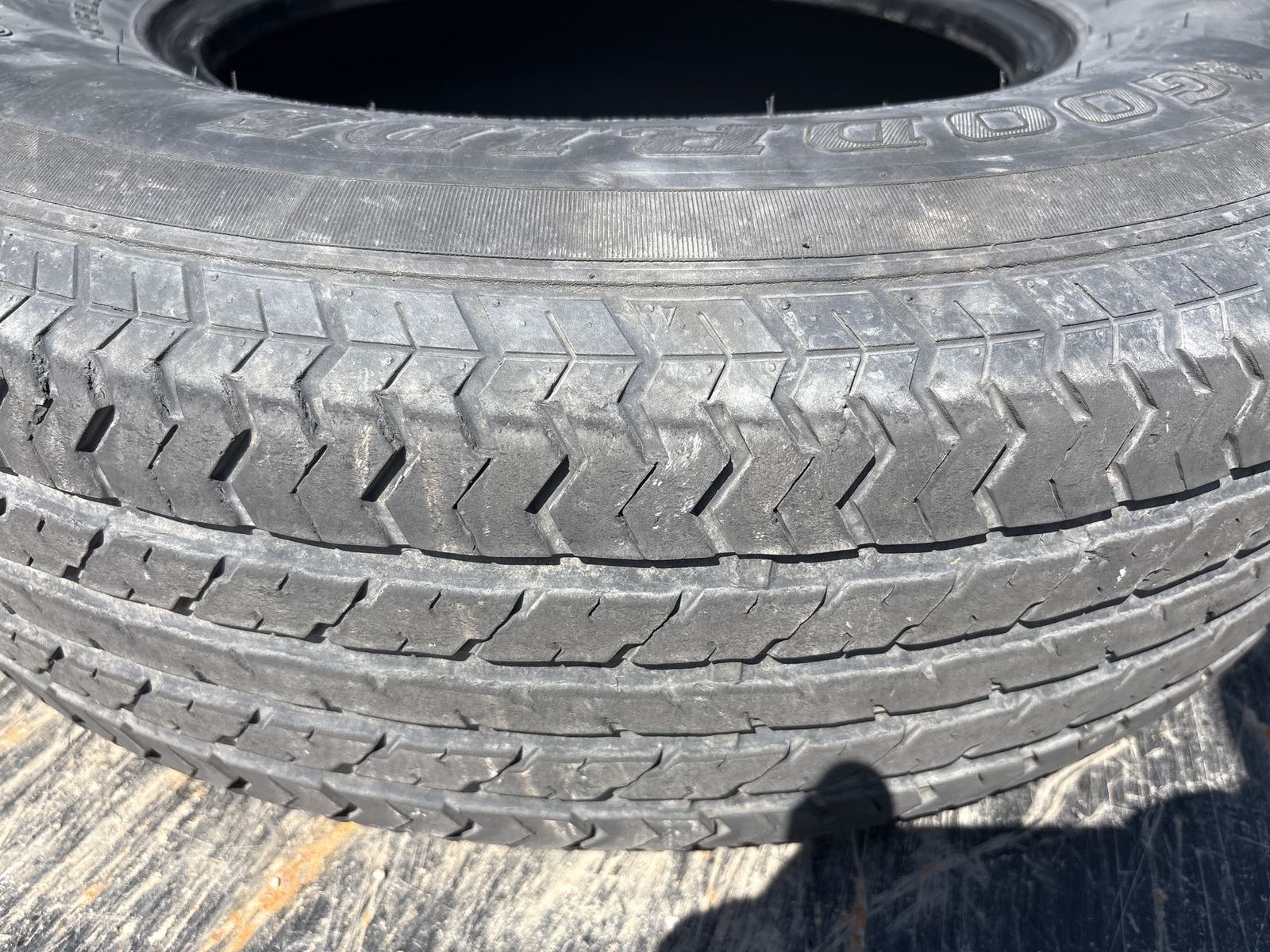 Goodyear Trailer Tire - Used, Good Condition