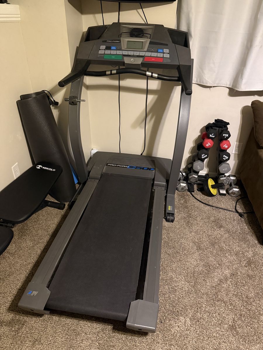 Pro-Form 500 Treadmill - Gray Folding Design, works great