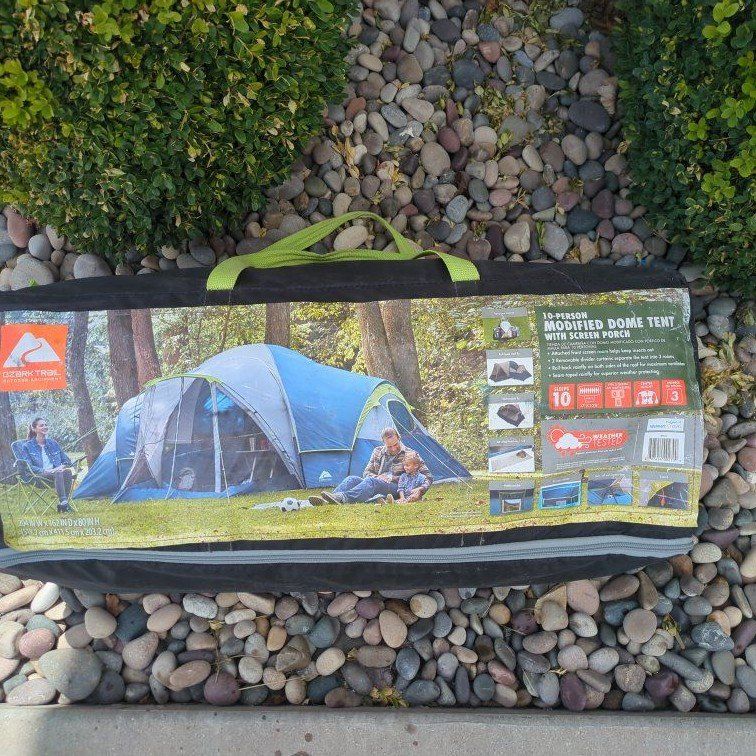 Ozark Trail 10 Person Dome Tent With Screen Porch