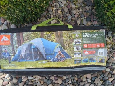 Ozark Trail 10 Person Dome Tent With Screen Porch