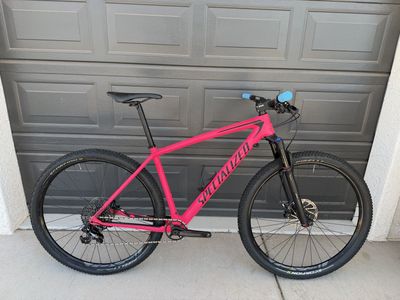 Specialized Epic HT Carbon Hardtail Mountain Bike - Pink/Black