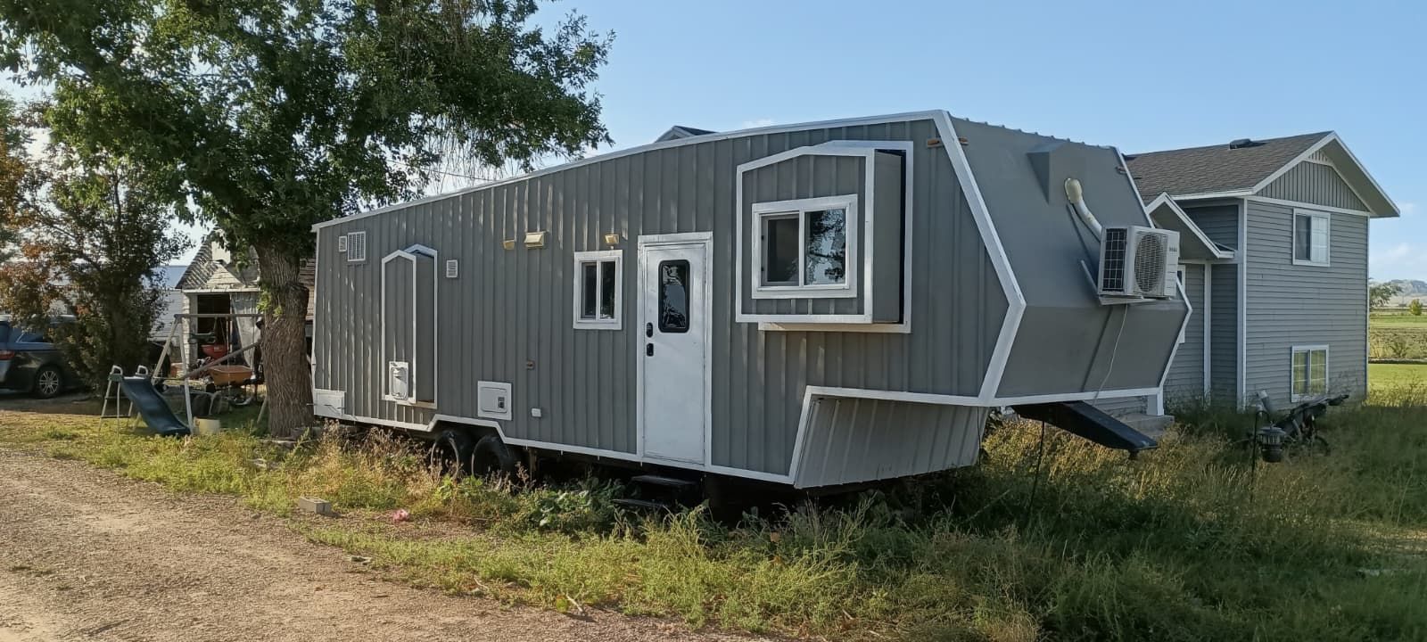 2022 Tiny House 5th Wheel Travel Trailer - Gray Exterior, Modern Interior