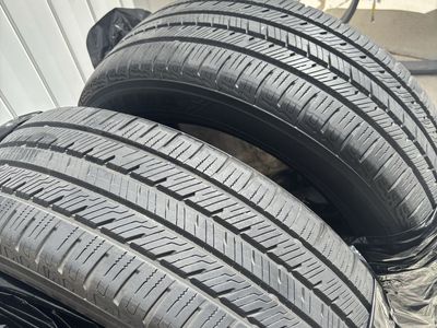 Pair of Used All-Season Tires - Good Tread, Ready for Installation