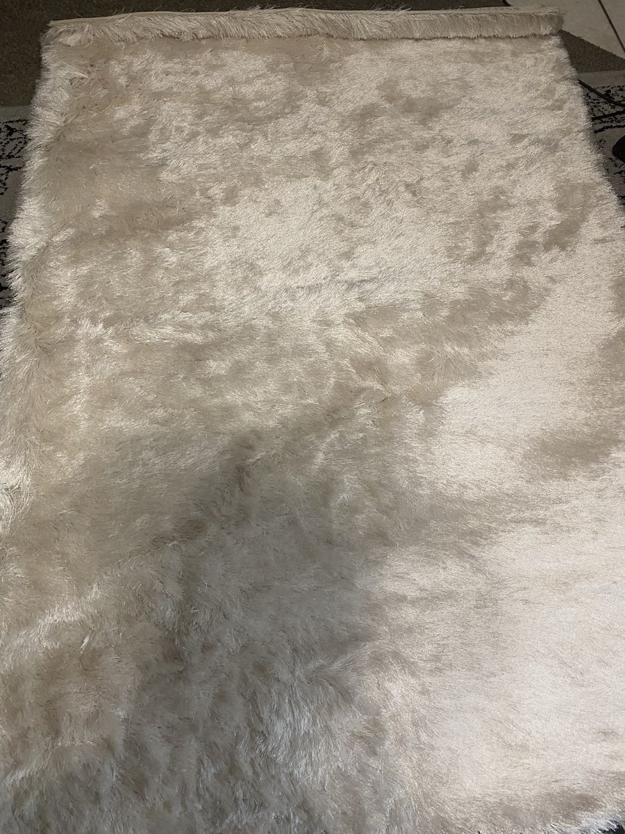 Safavieh Paris Shag Ivory 4x6 Area Rug