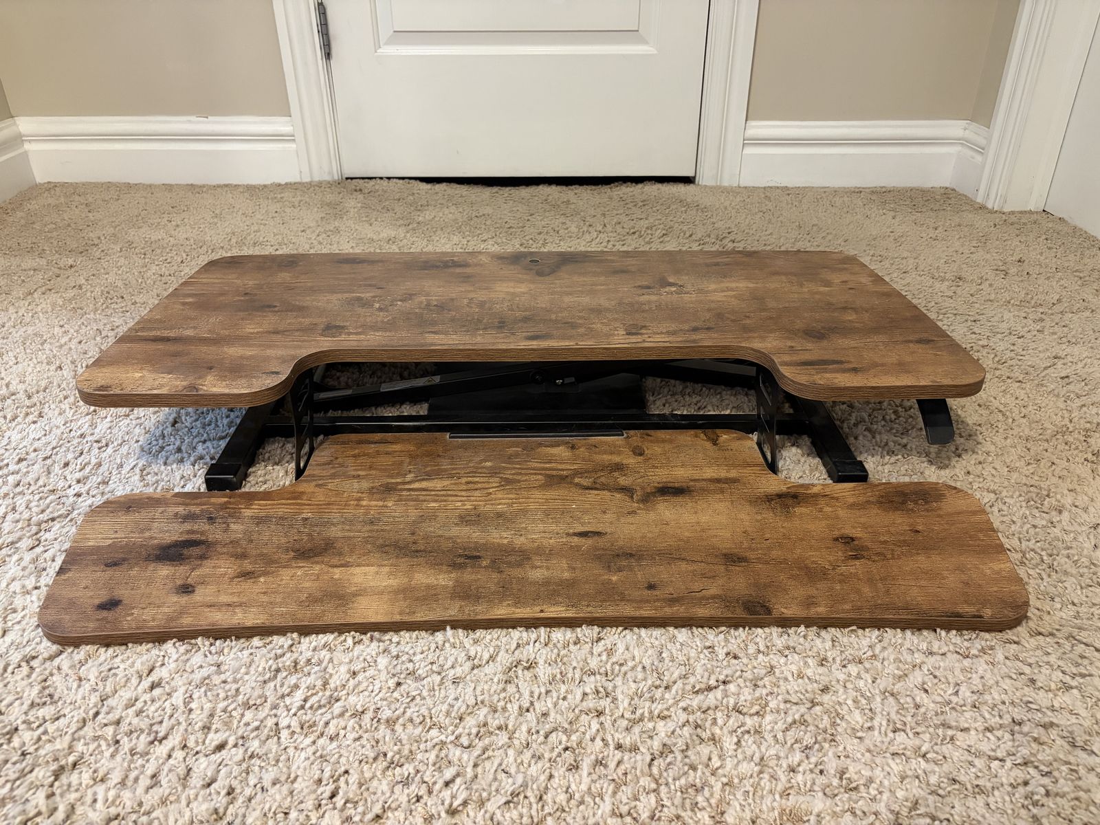 Standing desk mount