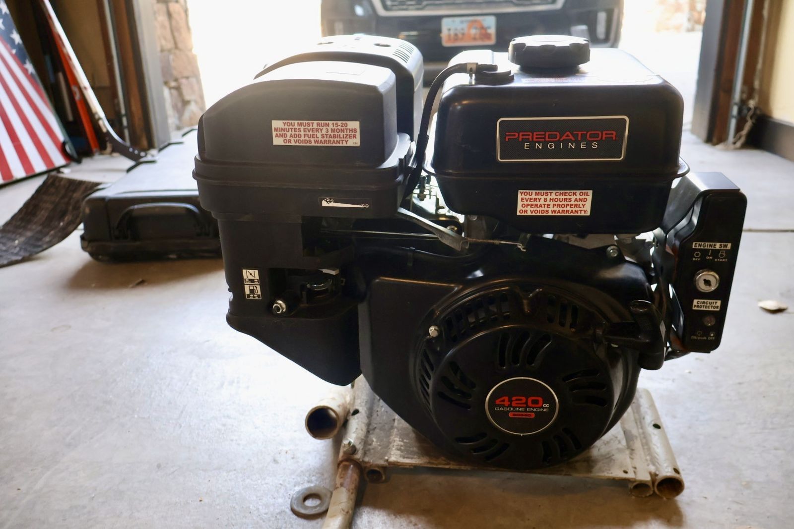 Predator 420 CC Mud Motor, LOW HOURS!