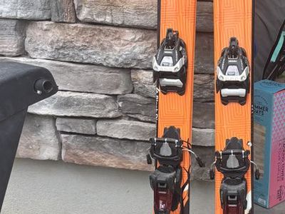 Backcountry ski setup