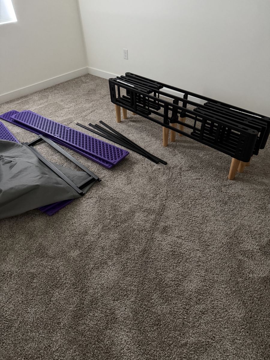 Purple Bed Frame Queen