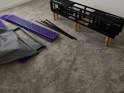 Purple Bed Frame Queen