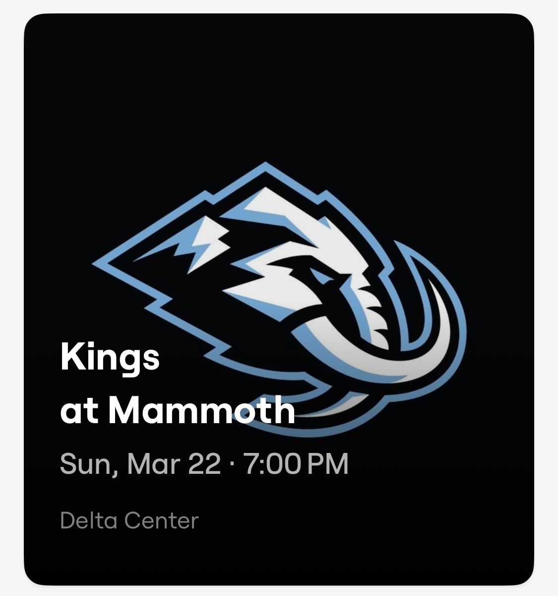 Kings vs Mammoth Toyota Club