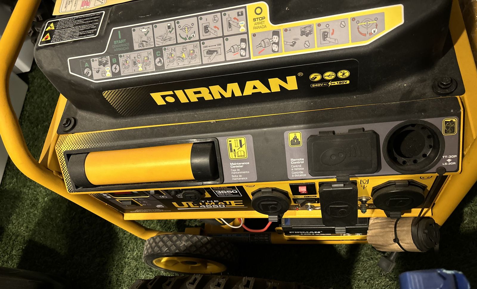 Portable Generator Firman Ultimate 4550 3650