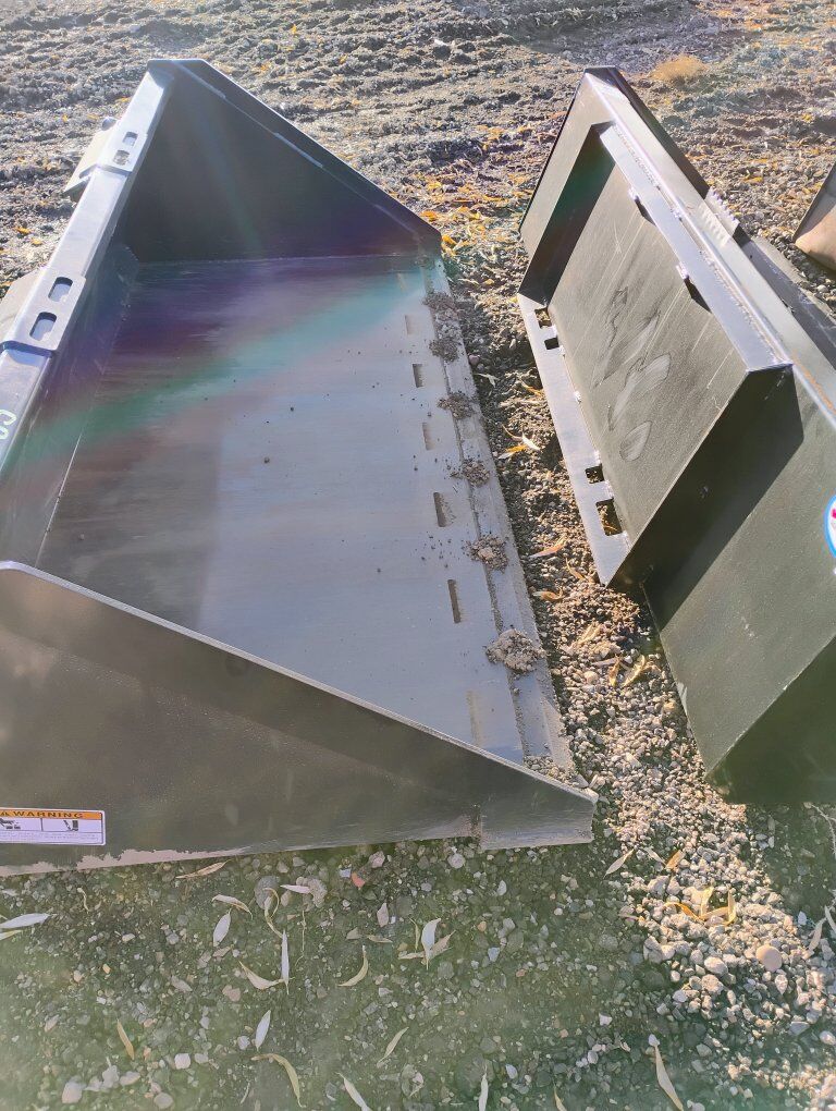 NEW SKID STEER BUCKETS
