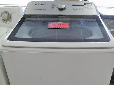White Samsung Top load Washer~Works Great~90 Day Guarantee