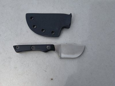 Custom Handmade Fixed Blade Knife with Kydex Sheath - EDC