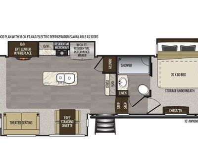 Used 2020 Keystone RV Avalanche 321RS