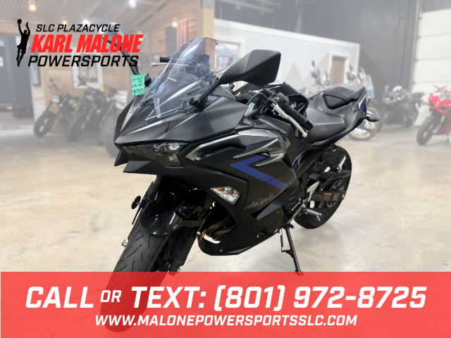 2025 Kawasaki NINJA 500 Metallic Matte Whitish Sil