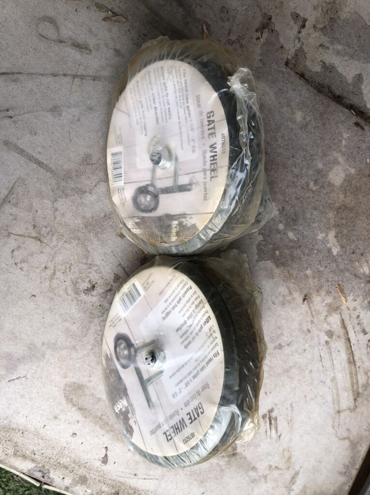 8 Gate Wheels - New Set Of Two