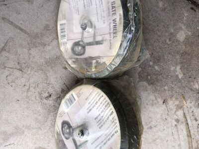 8 Gate Wheels - New Set Of Two