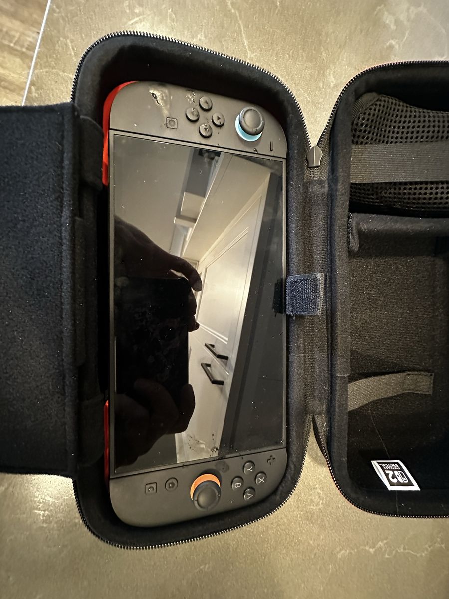 Nintendo Switch 2 Bundle + Mario Kart World + Carrying Case - Excellent Condition
