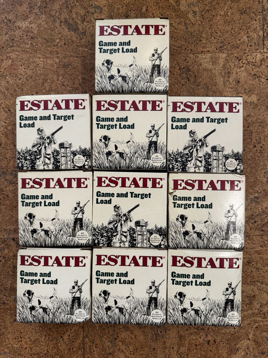 250 Rounds 12 Gauge – Estate Game & Target Load