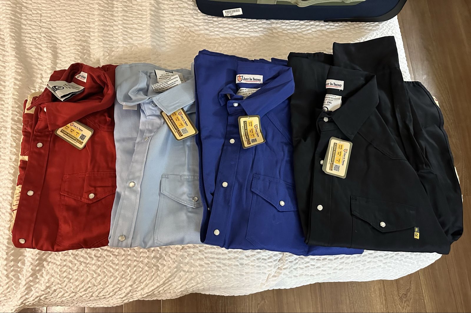 Just In Trend Flame Resistant Shirts (2XL)