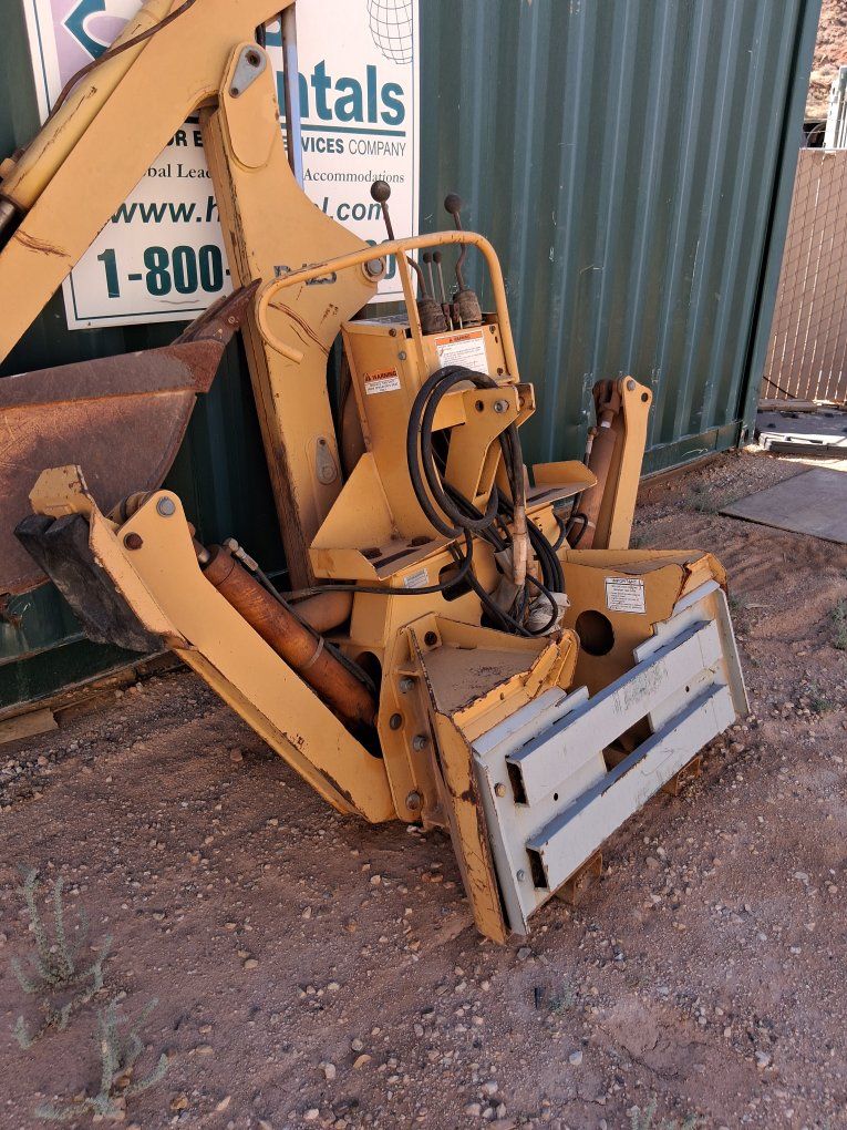 Case D125 backhoe attachment