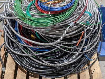 Electrical Surplus Lot – Wire, MC, Flex, Disconnects, Boxes/Fittings (6 pallets)