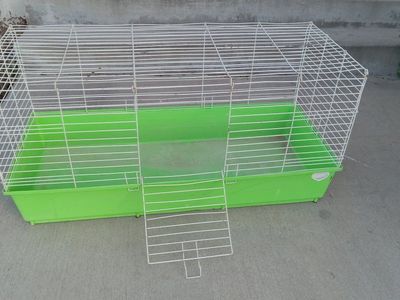 Light Green Animal Wire Cage Rabit, Hamster