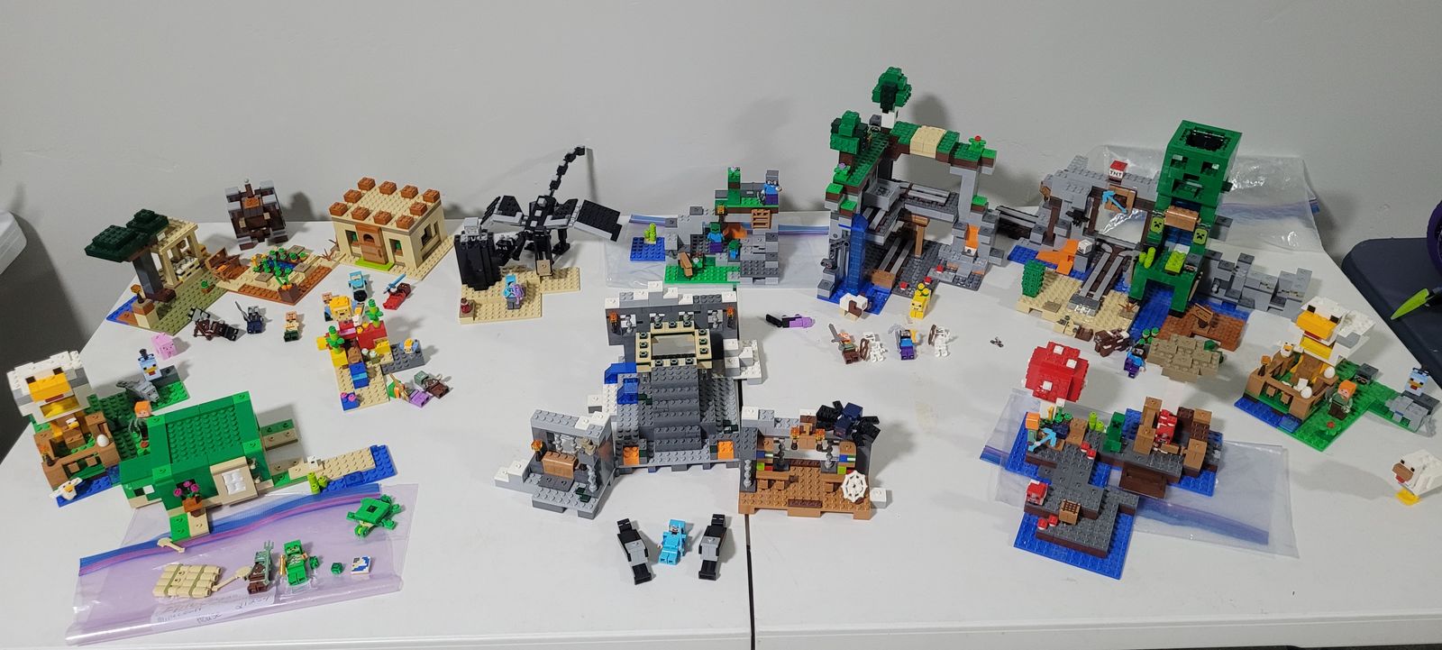Lego Minecraft sets all for $250
