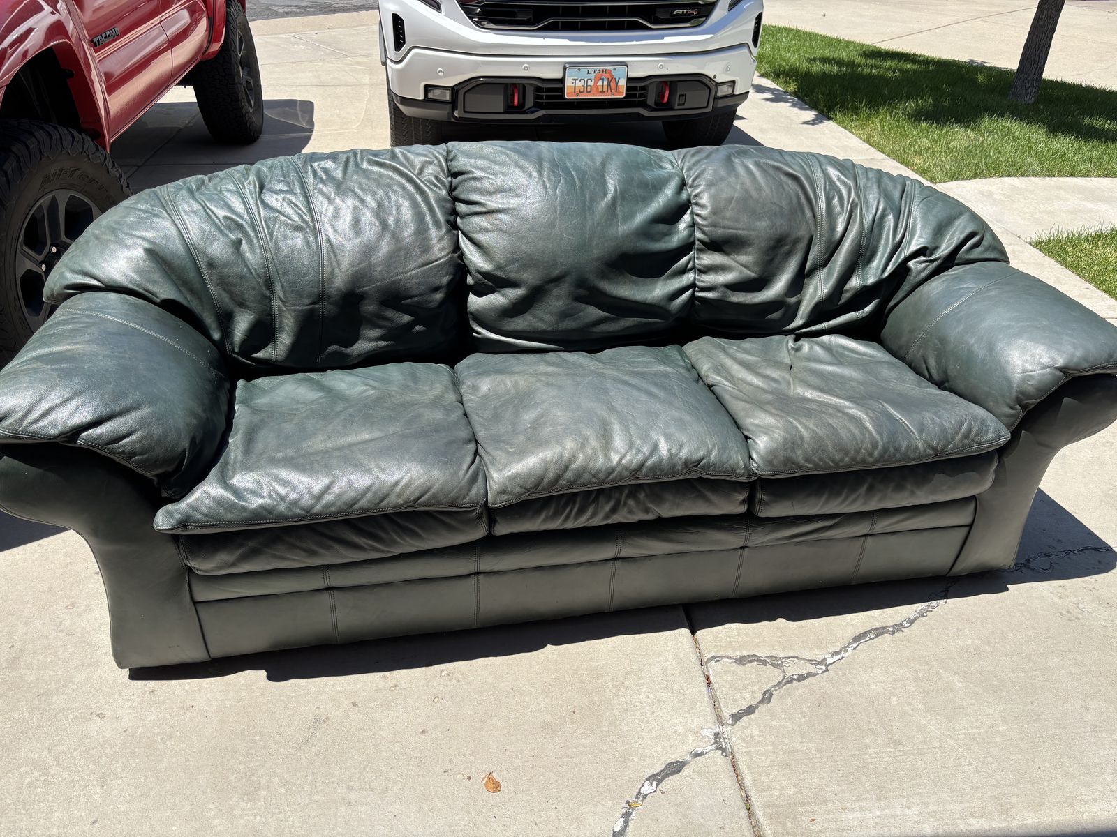 Leather Couch