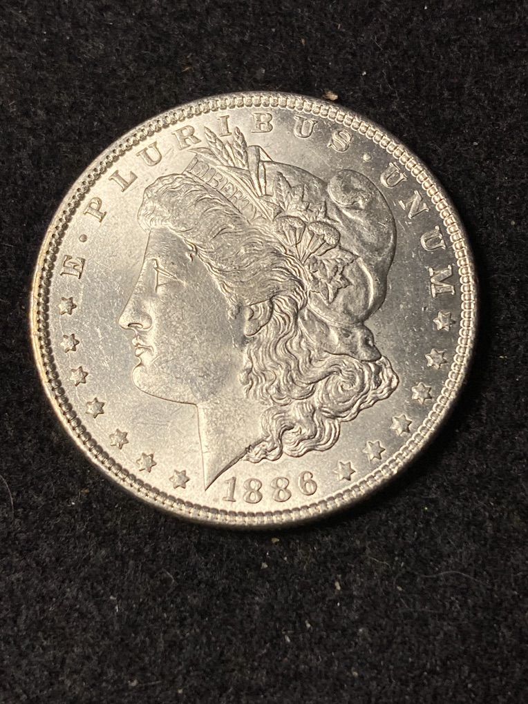1886 Morgan Silver Dollar - High Grade
