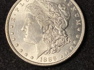 1886 Morgan Silver Dollar - High Grade