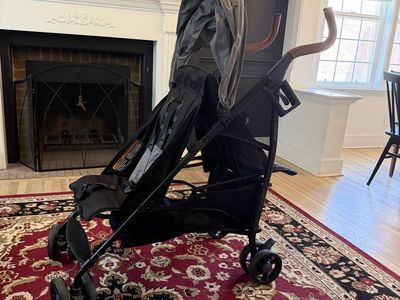 Summer Infant 3Dlite double stroller. Great and compact!