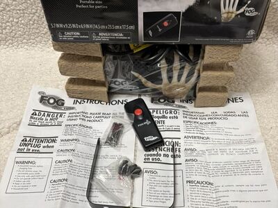 Skeleton Hand Themed Fog Machine Portable remote