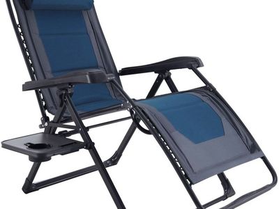 Timber Ridge Relaxing Zero Gravity Lounge Chair