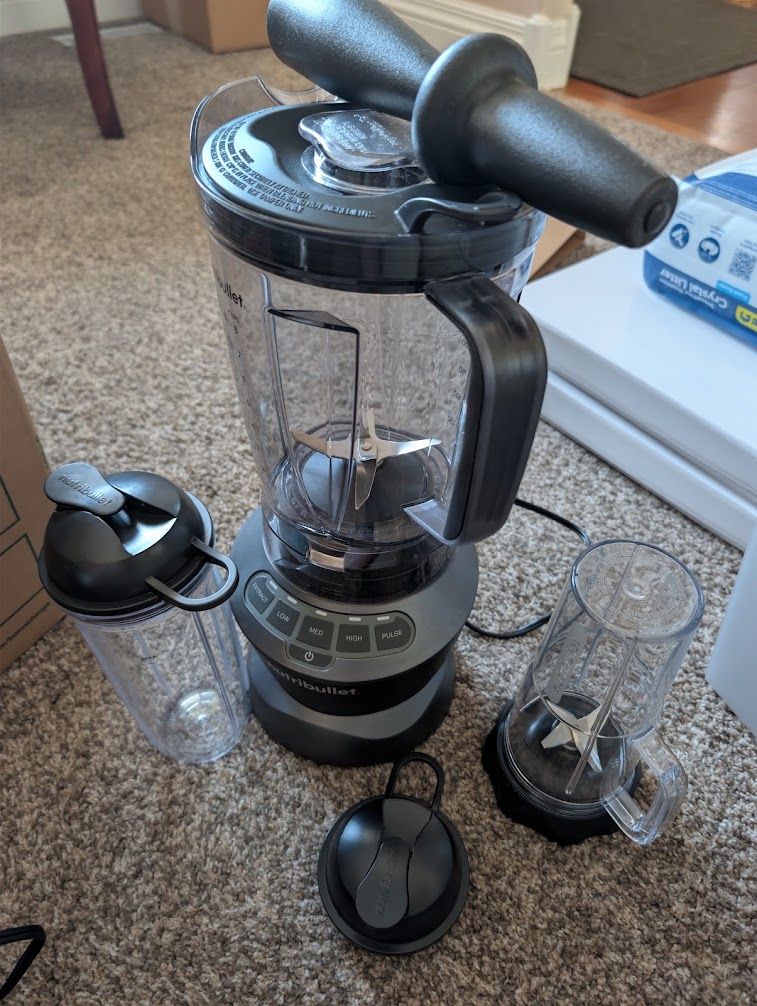 Nutibullet 1200w Large Blender Combo - Used Like New