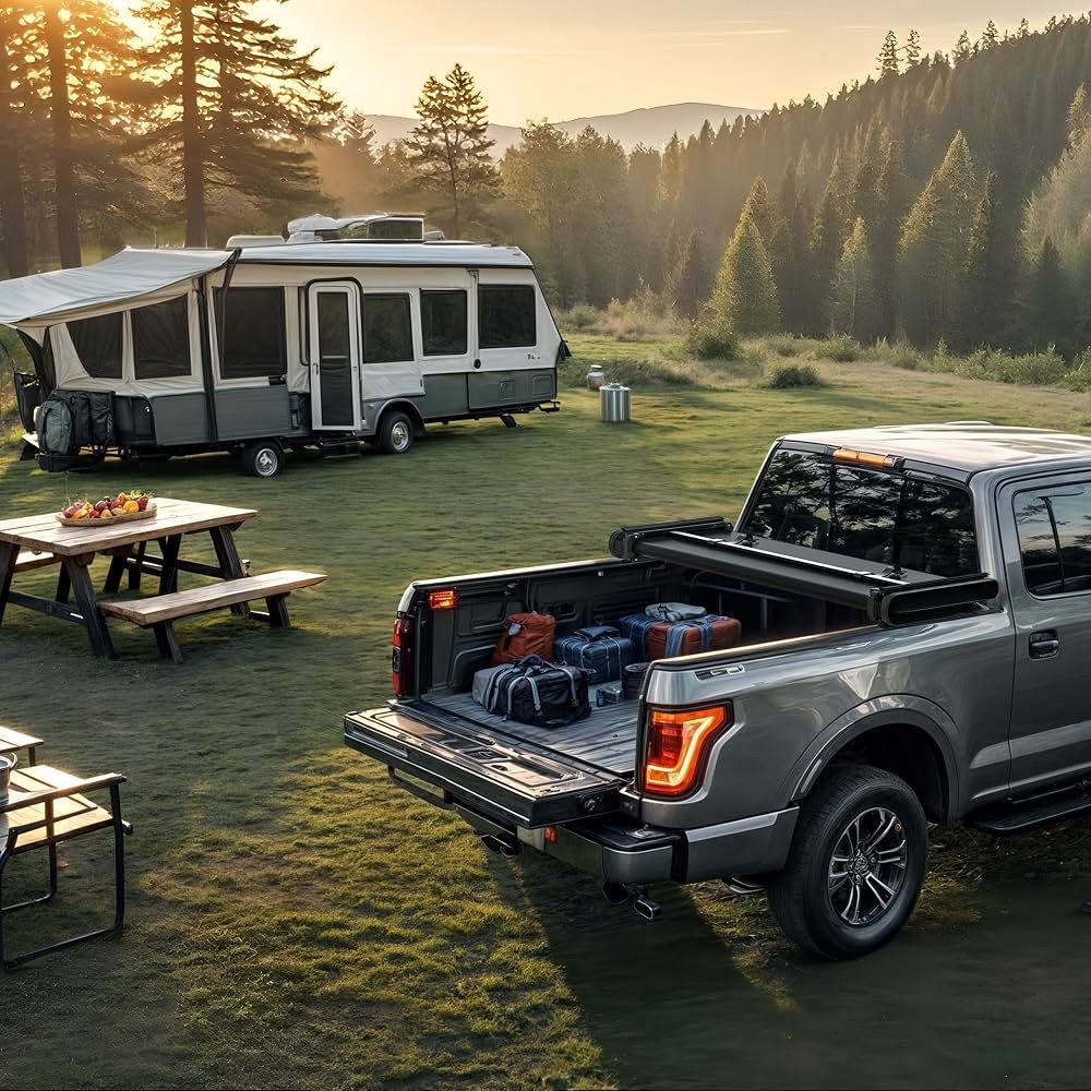 YITAMOTOR Soft Tri-fold Truck Bed Tonneau Cover for 2019-2026 Chevy Silverado/GMC Sierra 1500 5'9" Bed