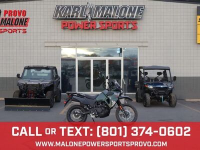 2025 Kawasaki KLR®650 Metallic Matte Old School Gr