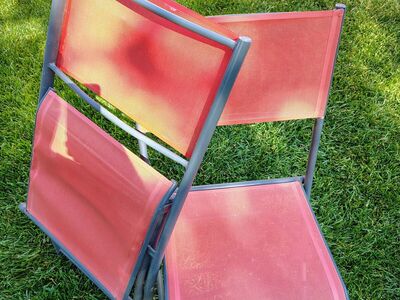 Folding chairs