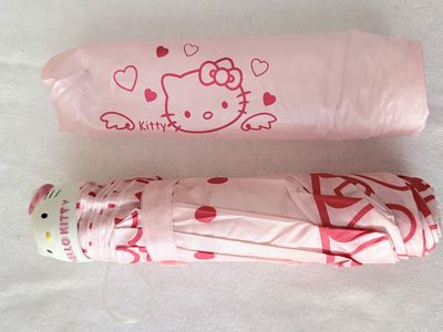 Hello Kitty Folding Umbrella