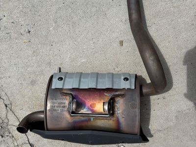 Stock OEM Exhaust CanAm Renegade 1000