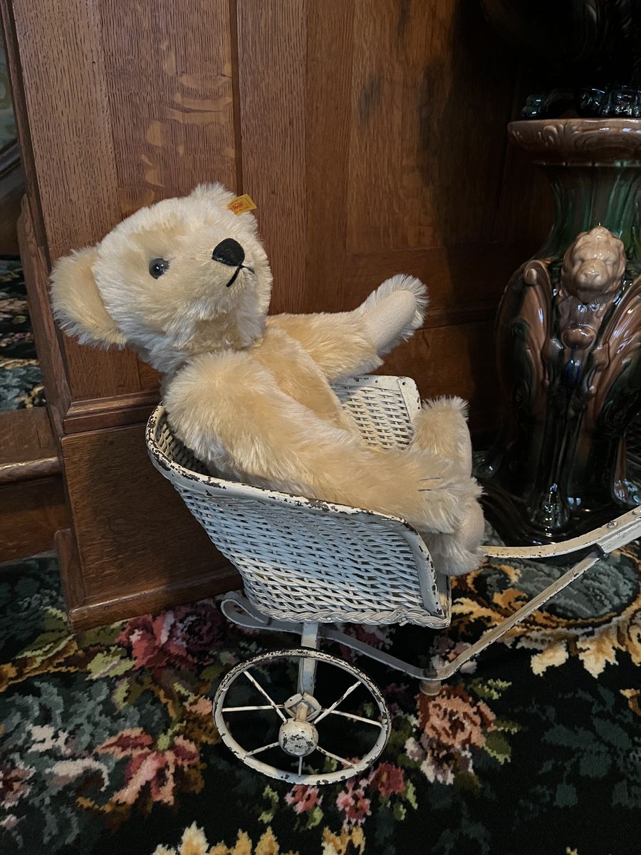 Steiff Replica 1909 Blond Teddy Bear-Made in Germany-Retired