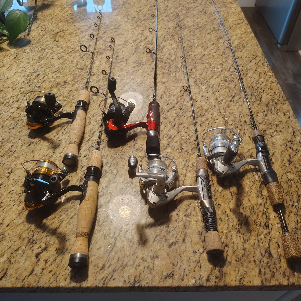 ice fishing rod and reel combo
